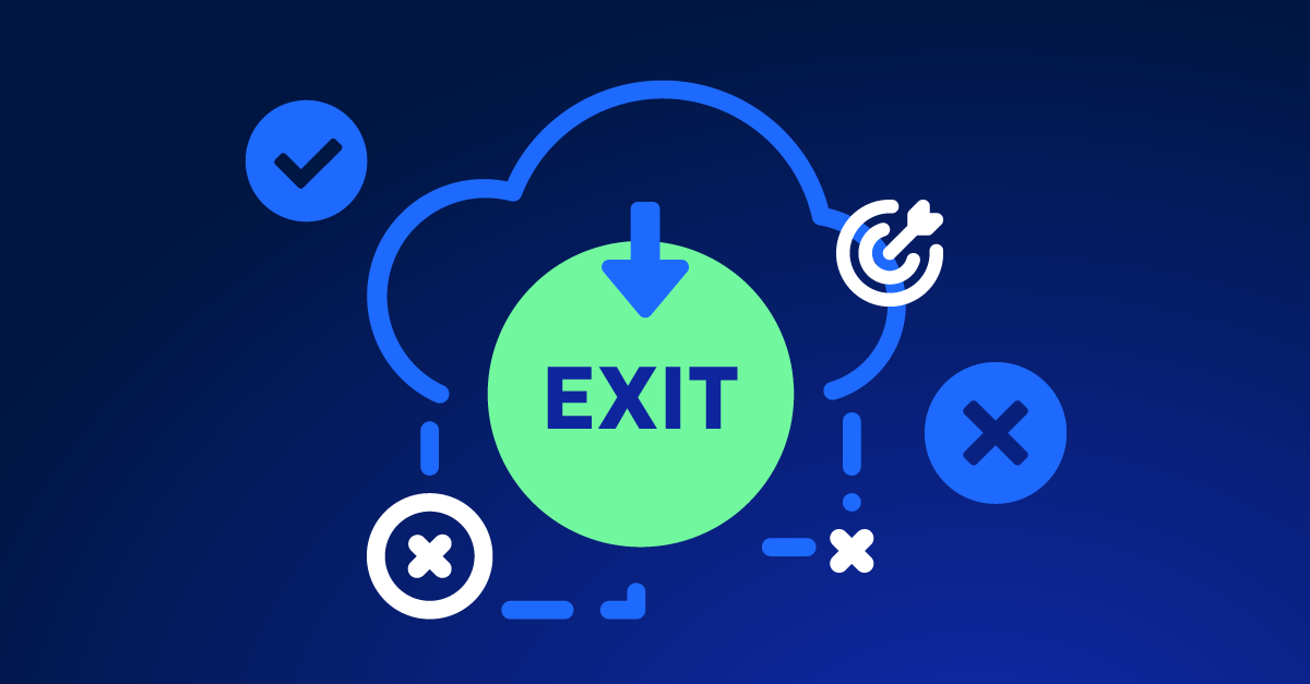 how to plan an efficient cloud exit strategy